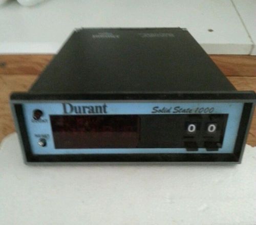 DURANT 1000-211 COUNTER SOLID STATE-1000; 51000-003; used; USA
