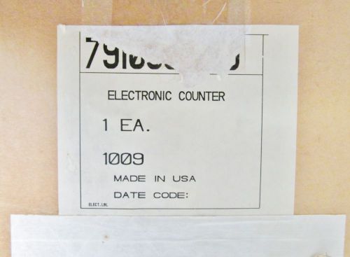 VEEDER ROOT DANAHER 791086 210 Electronic Counter 1009 SI07