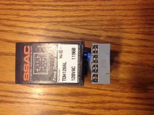 Ssac tdm120al time delay relay for sale