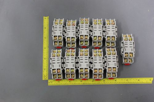 11 new spc 8 blade relay socket/base 300v 10a spc9797  (s3-2-114d) for sale