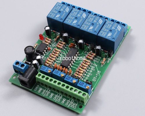 DC 12V 4-Channel Voltage Comparator Stable LM393 Comparator Module