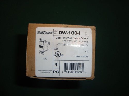 Wattstopper dw-100-i dual tech wall swith sensor   occupancy sensor for sale