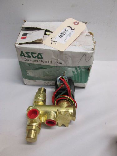 New asco ef8300g76u 120v-ac 1/2 in npt solenoid valve d406396 for sale