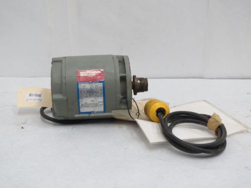 LOUIS ALLIS 4455IL-F AC 0.25HP 230/295V-AC 3500/4545RPM ELECTRIC MOTOR B250137