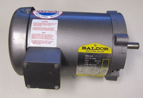 Baldor vm3104 34f12-884 56c 208-230/460v .33 dp hp .33hp 1725 rpm electric motor for sale