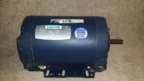 LEESON C6T46DR6C 1725-1140 RPM Two Speed 3-Phase Motor