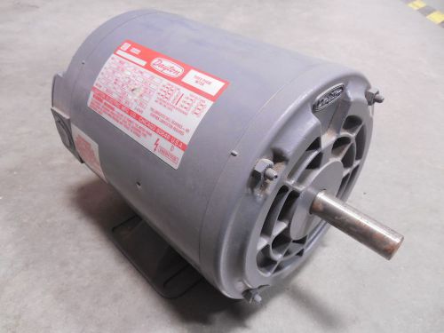 Used dayton 3n042k three phase industrial motor 3/4 hp 230/460v for sale