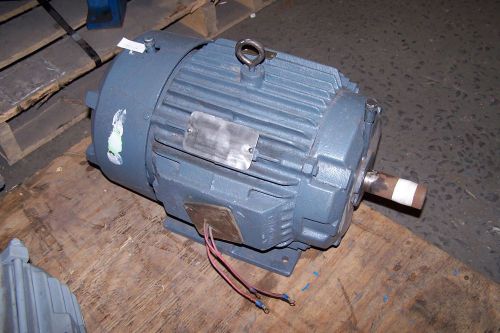 New reliance 7.5 hp electric ac motor 460 vac 1760 rpm 213t frame 3 phase for sale