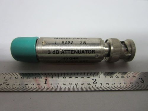 MINI CIRCUITS ATTENUATOR CAT-3 3 dB FREQUENCY RF MICROWAVE AS IS BIN#FI-V-64