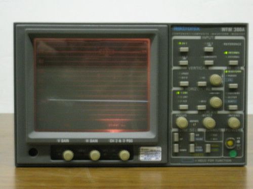 Tektronix  wfm300a/10 analog component monitor for sale