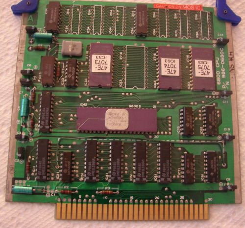 6800 CPU 986-0680C Board