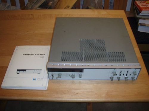 HP / Agilent 5328A Universal Counter 100MHz - OPT. 011 Plus Op/Service Manual