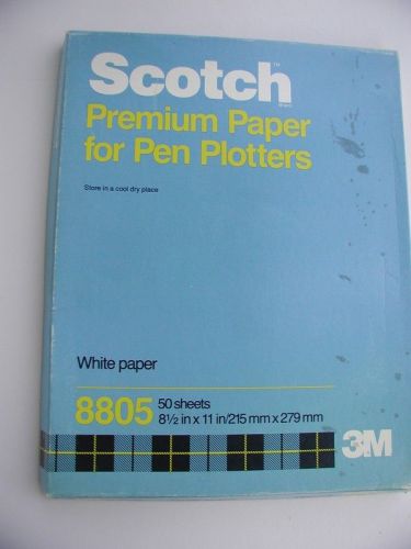Scotch Premium Paper for Pen Plotters  8805  50 sheets