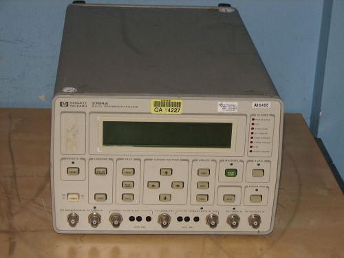 HP 3784A  230V Digital Transmission Analyzer (No Handle)