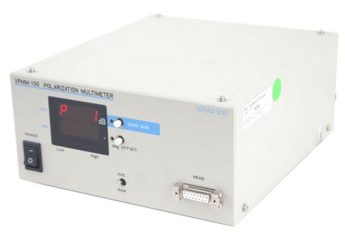 Suruga Seiki VPMM-100 Polarization Extinction Ratio Meter Monitor Multimeter