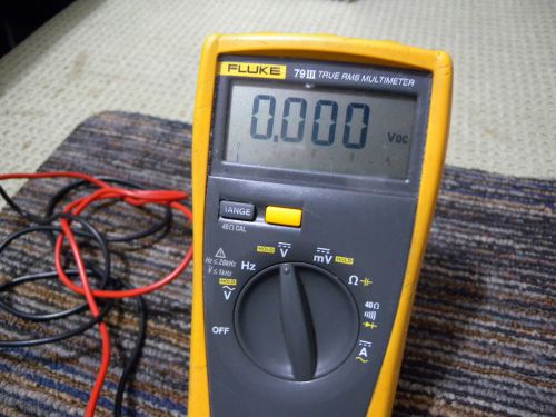 fluke 79 III multimeter with tested work great. made in u.s.a