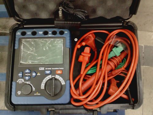 5KV 60Gohm Insulation Resistance Meter Tester Megohmmeter Polarization Index
