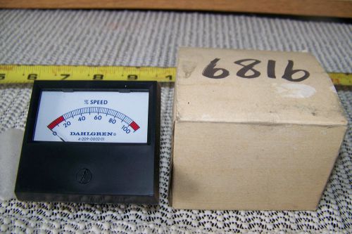 Dahlgren speed meter, 4-209-0002-01,  0-100% adc, new in box, free shipping for sale
