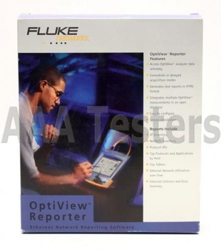 Fluke networks optiview reporter ethernet network reporting software opv-rptr for sale