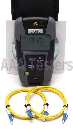 Jdsu ols-35 smartpocket sm fiber optic laser light source ols 35 for sale