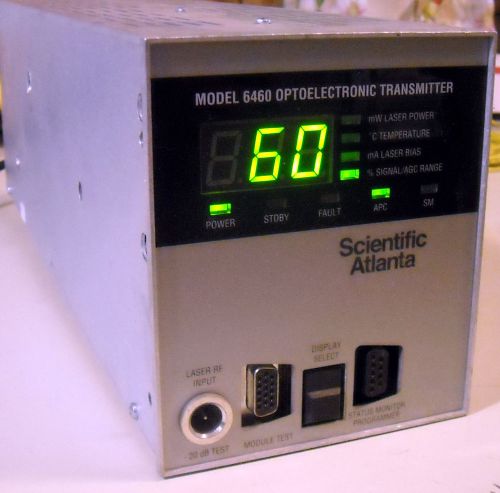 Scientific Atlanta Model 6460 Optoelectronic Transmitter Class IIIA Laser Prod 2