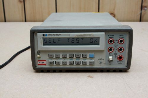 HP Agilent 3478A - 5.5 Digit DMM with HPIB