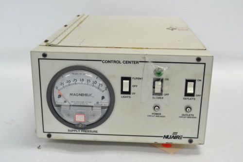 NUAIRE NU-407-600 LABGARD CONTROL CENTER FUME HOOD SYSTEM CONTROLLER B270984