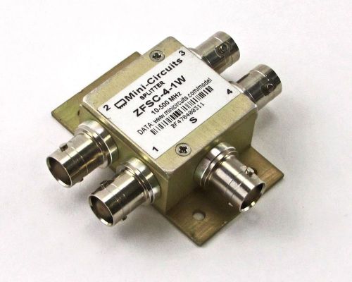 Mini-Circuits ZFSC-4-1W Power Splitter / Combiner, 4-Way, 0°, 10-500 MHz