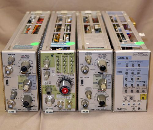 Nos new tektronix 7a24 df1 7a18 7b53a plug ins 7313 7603 7704 7904 oscilloscopes for sale