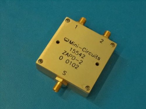 Zapd-2, mini-circuits power splitter/combiner, 2 way, 50 ohm, 1000-2000 mhz for sale