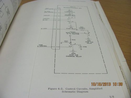 COLLINS MANUAL - Tape Cartridge System - Instruction w/schematics,product #19082