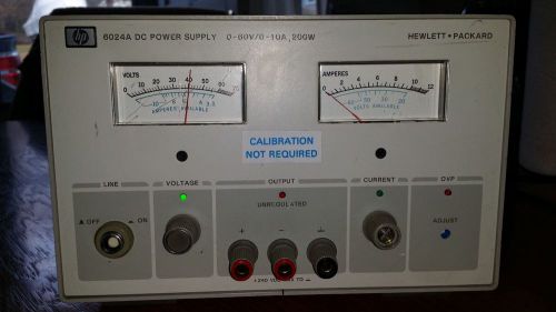 HP 6024A DC Power Supply 0-60V/0-10A 200W