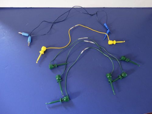 (6) - micro grabber test leads for sale