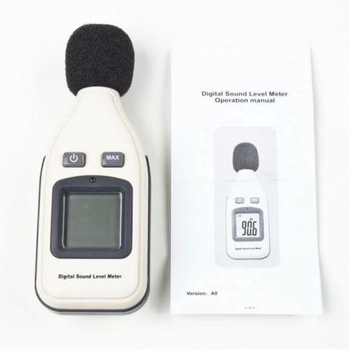 Mini Digital LCD Audio Sound Noise Level Meter Decibel Monitor Pressure Tester