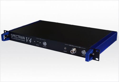 19 inch Rack Spectrum Analyzer 1Hz - 1MHz, remote controllable by USB/Ethernet