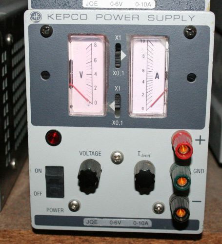 Kepco Power Supply 0-6v, 0-10A.