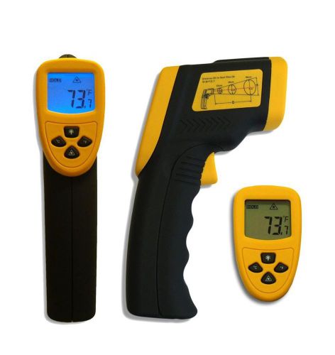 -50 - 750°C Temperature Gun IR Infrared Thermometer Laser Point Sigh Ratio 12:1