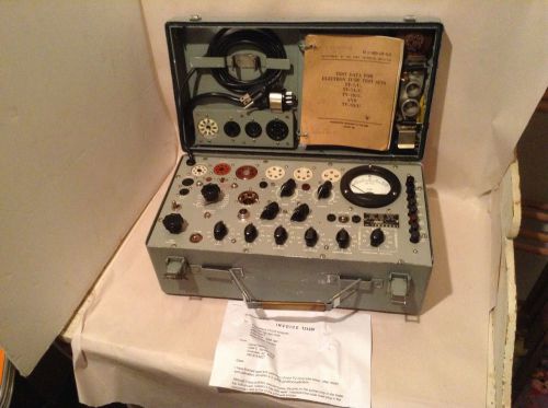 Vintage TV-7c/u tube tester Pro Refurbished &amp; Calibrated By Dan Nelson #544