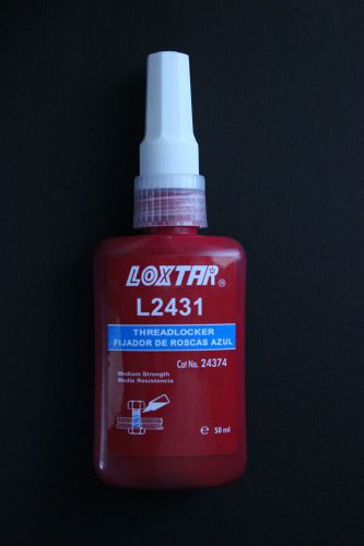LOXTAR L2431,THREAD-LOCKER 1 bottle 50ml, EQUIV TO LOCTITE 243