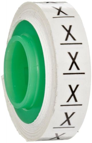 3M Scotch Code Wire Marker Tape Refill Roll SDR-X, Printed with &#034;X&#034; (Pack of 10)