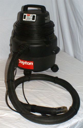 Dayton Industrial Vacuum Cleaner with Motorized Power Nozzle 4YE64