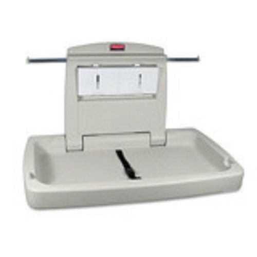 Rubbermaid Commercial Sturdy Station 2 Baby Changing Table - Off-White