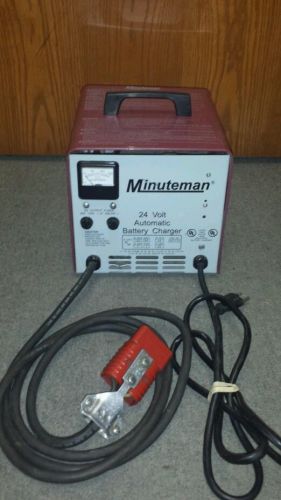 Minuteman 24Volt/20Amp #957731 Automatic Battery Charger. List $741.18