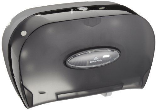 Georgia-pacific side-by-side covered bathroom tissue dispenser - pull (gep59206) for sale