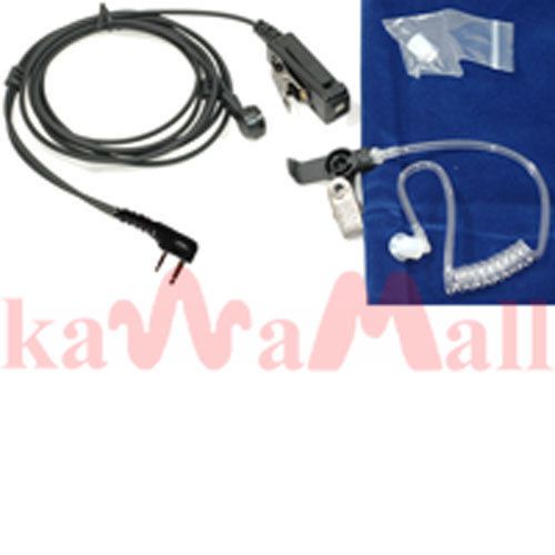 Surveillance headset ptt 2 wire mic for icom f3001 f4001 f4011 f3011 f14 f24 f21 for sale