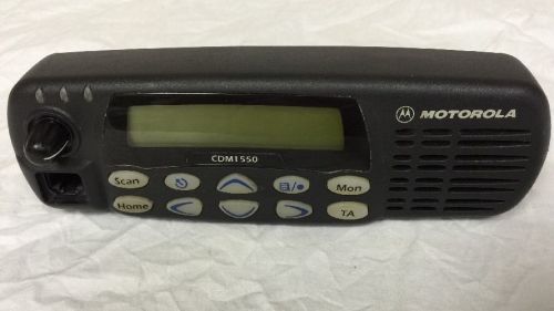 Motorola cdm 1550 control head ~ free shipping for sale