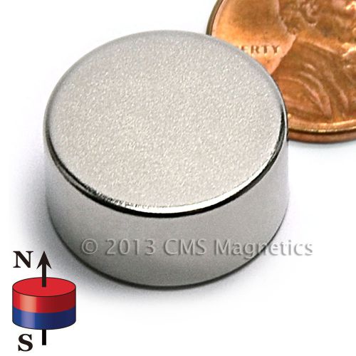 Neodymium magnets n42 dia 3/4x3/8&#034; ndfeb rare earth magnets discs lot 100 for sale