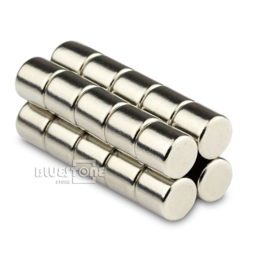 20pcs Strong Mini Round N50 Disc Cylinder Magnets 6 * 6 mm Neodymium Rare Earth