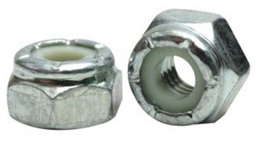 Stainless steel nylon insert jam thin lock nut #10-24, qty 50 for sale