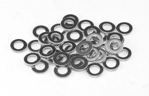 100 pcs m5 metal plain washer, stainless steel for sale
